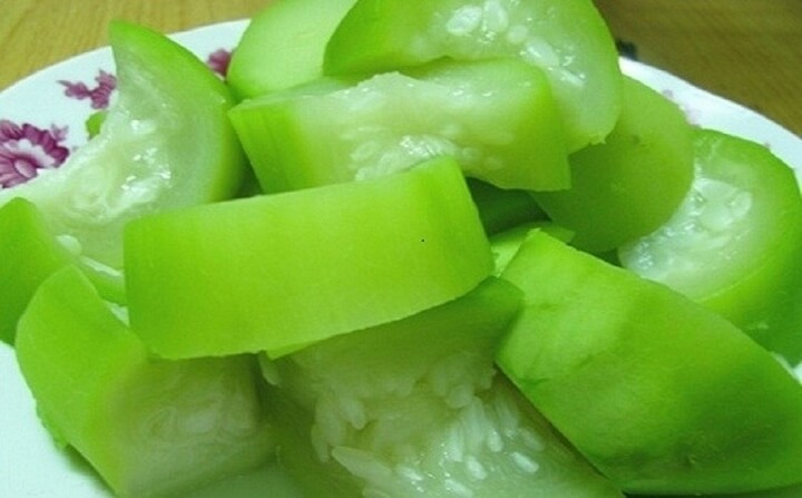Giảm cân với món bí đao luộc