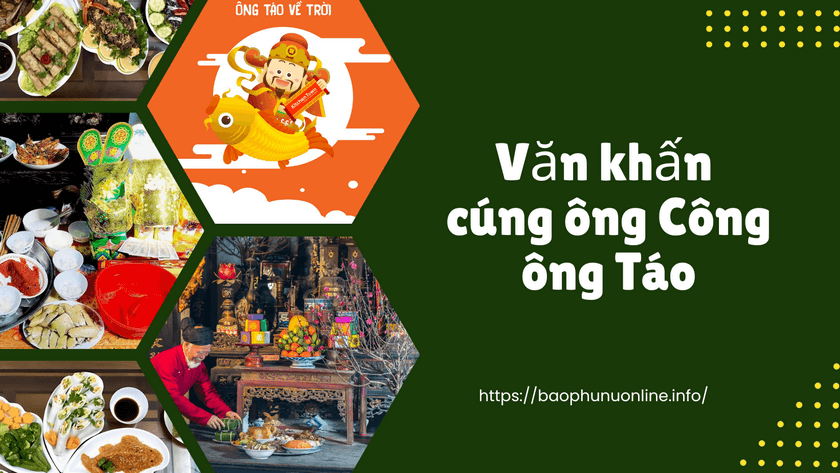 văn khấn ông Công ông Táo chuẩn, chính xác