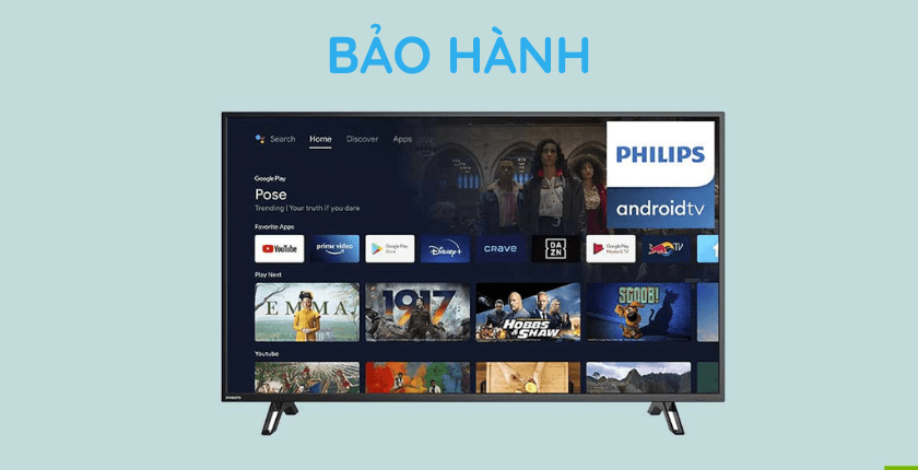 Chính sách bảo hành tivi Philips