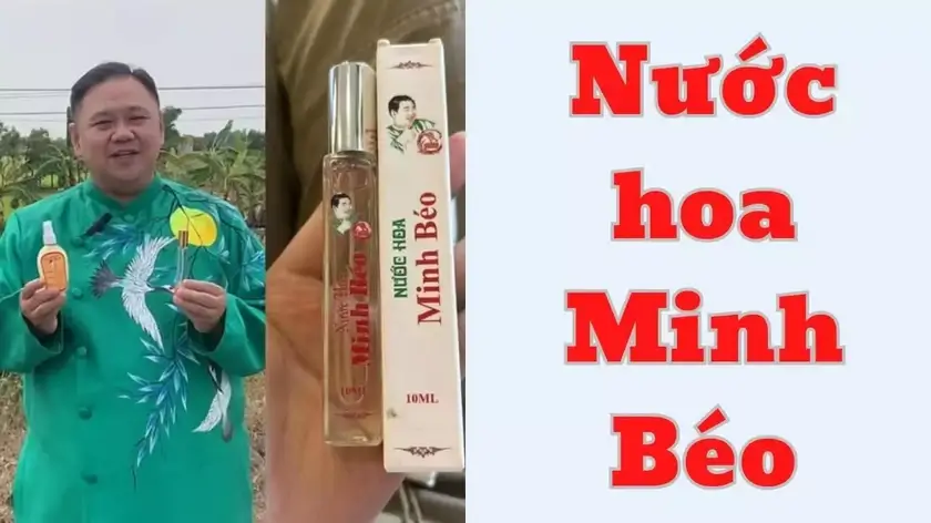 Nước hoa Minh Béo, một sản phẩm mới ra mắt gần đây, nhanh chóng tạo ra cơn sốt trên các trang mạng xã hội